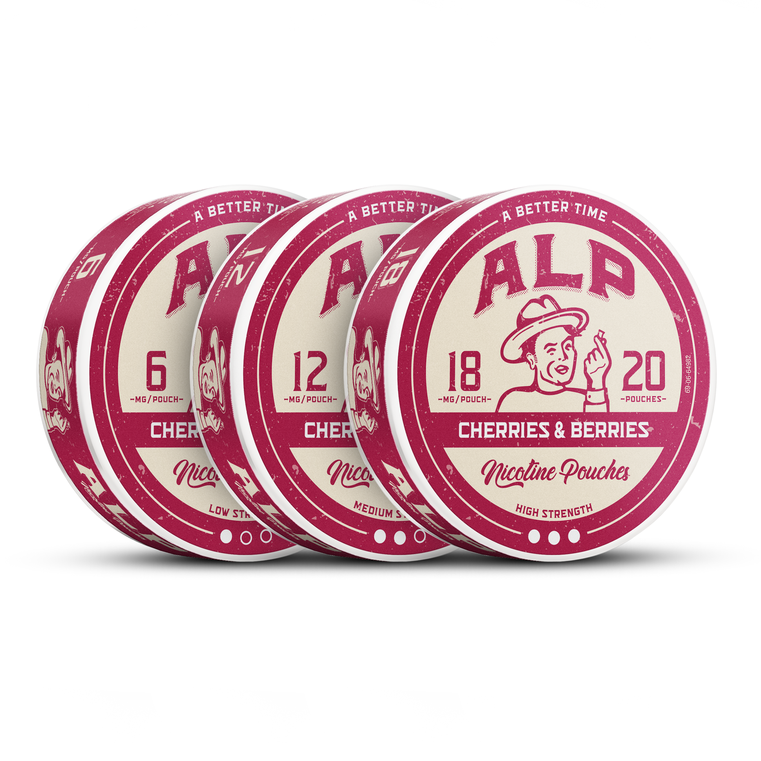 Cherries & Berries Nicotine Pouches