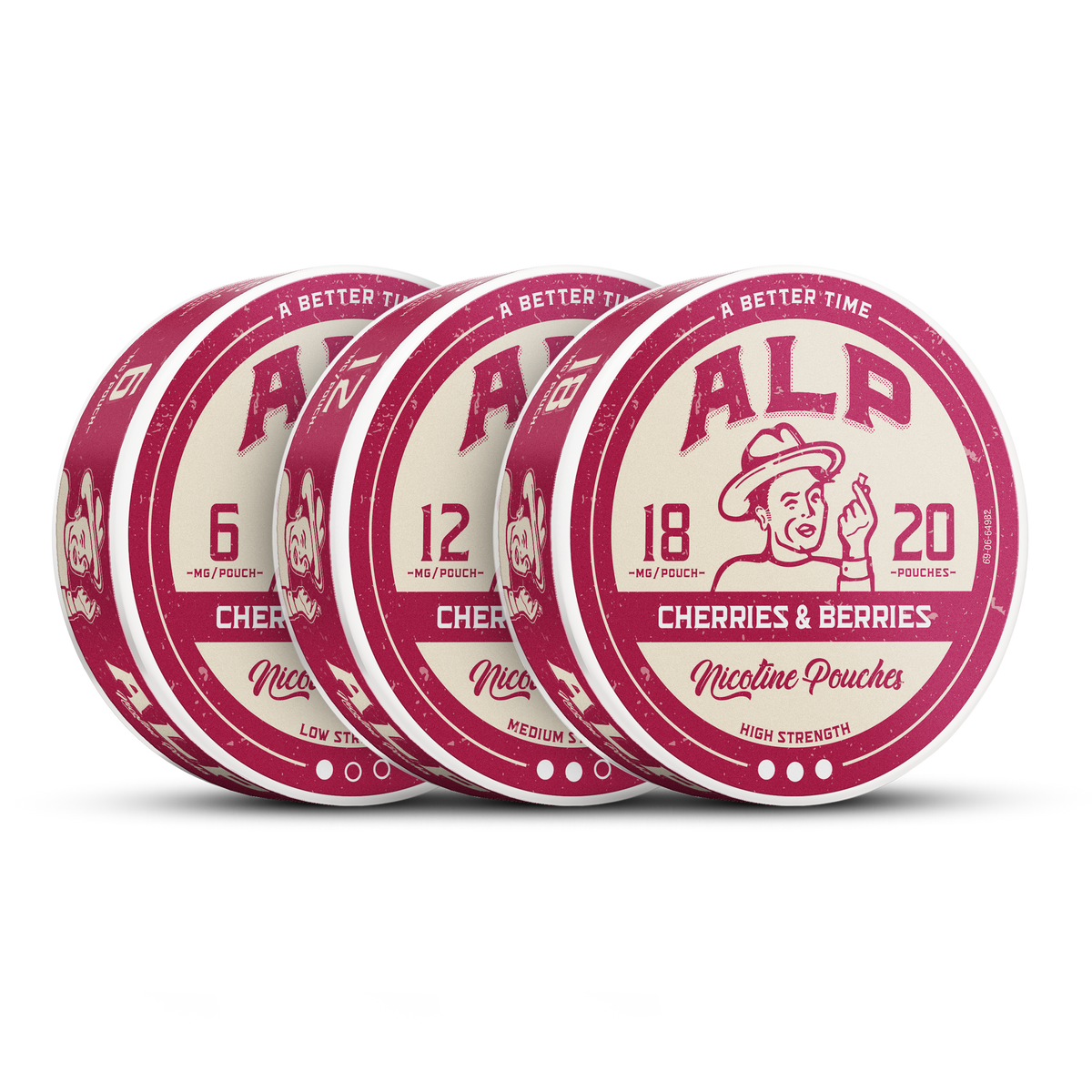 Cherries & Berries Nicotine Pouches