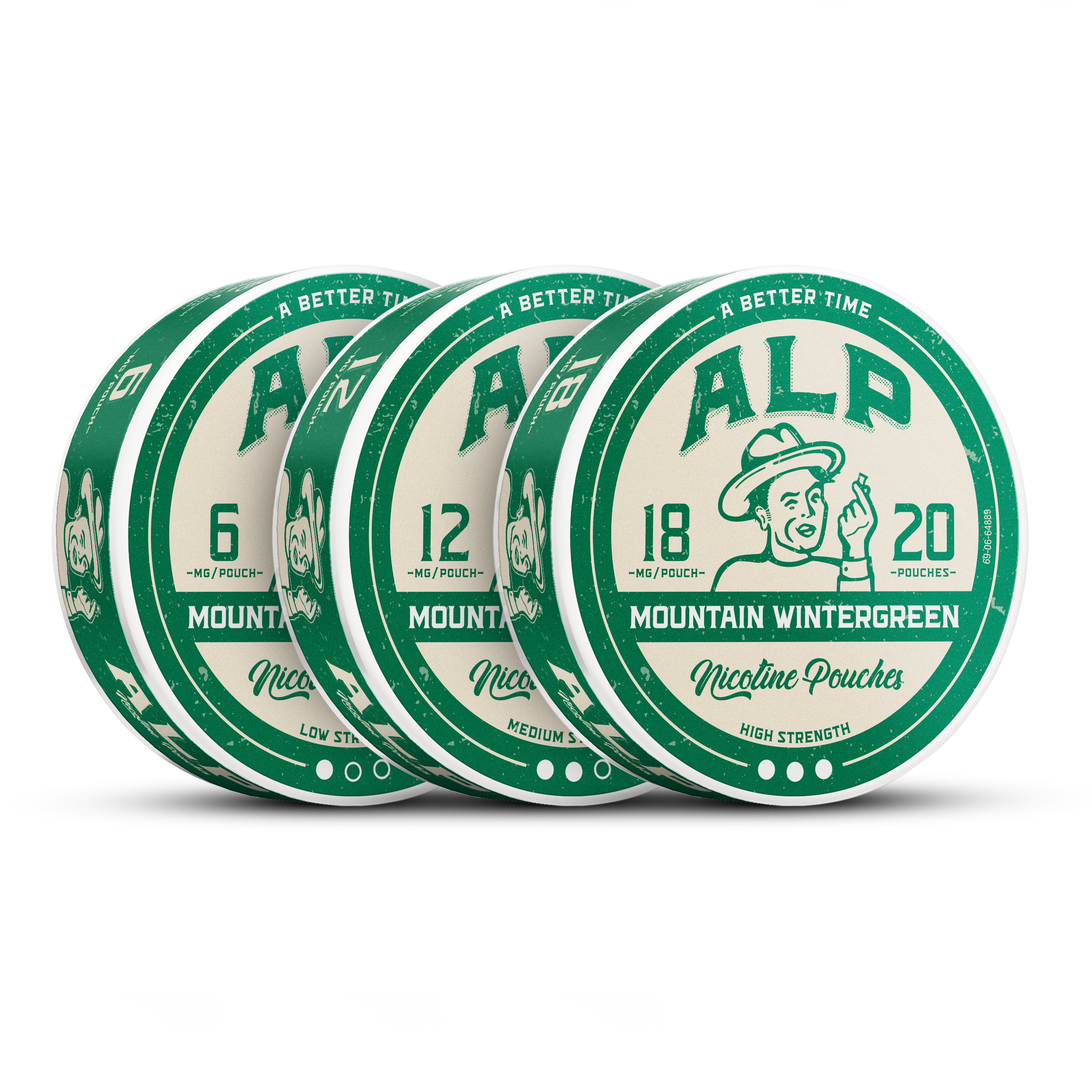 Mountain Wintergreen Nicotine Pouches