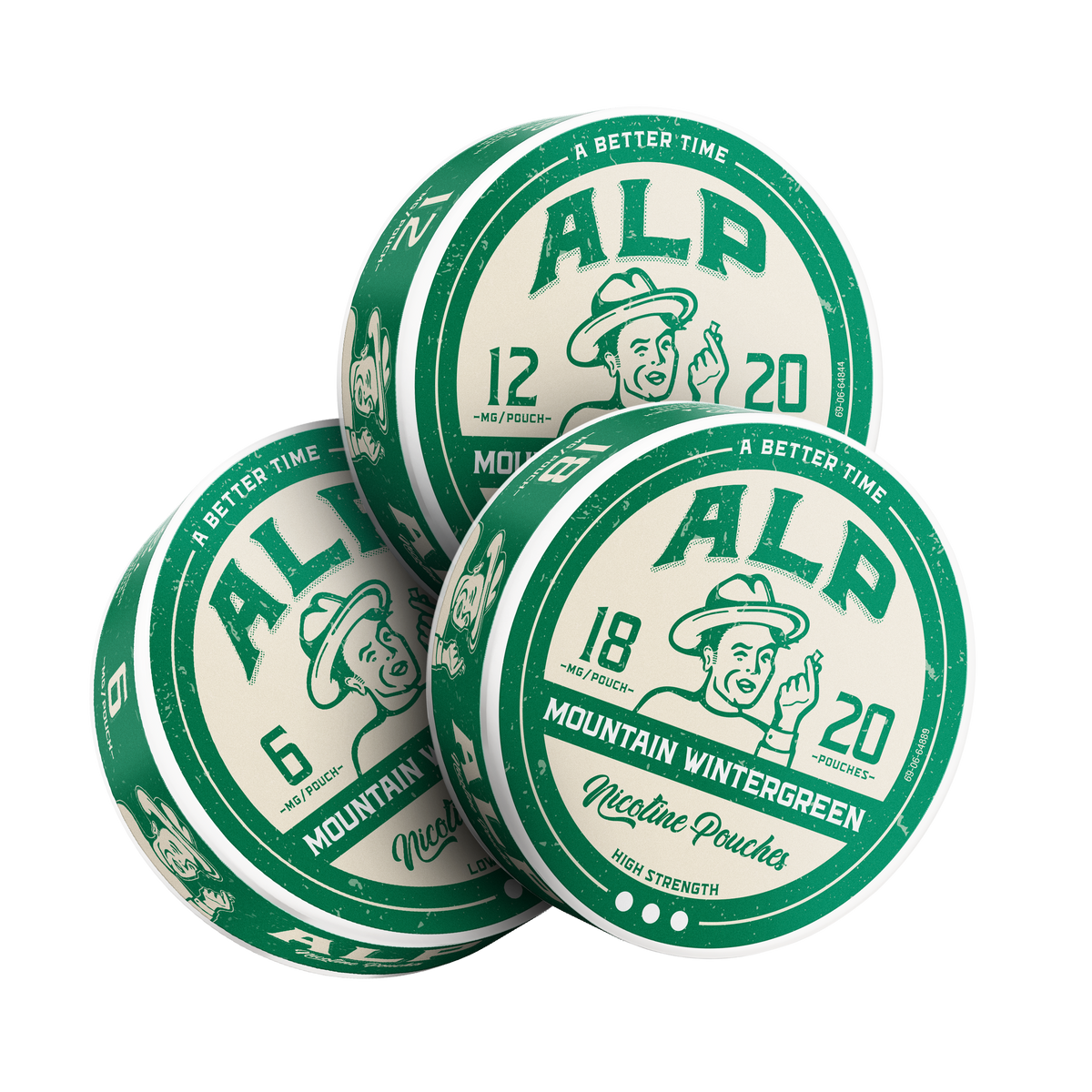 Mountain Wintergreen Nicotine Pouches