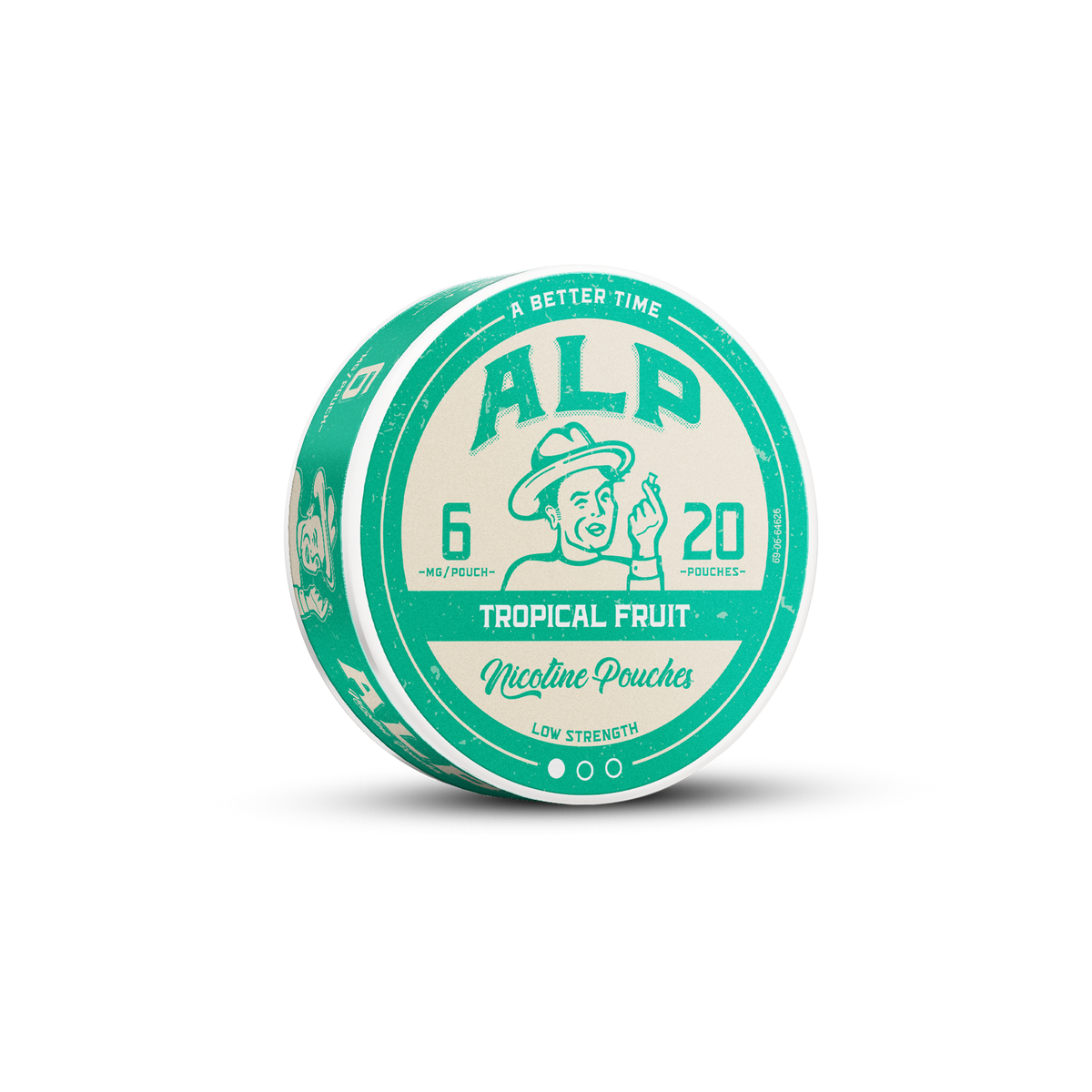 ALP Tropical Fruit nicotine pouches 6mg tin